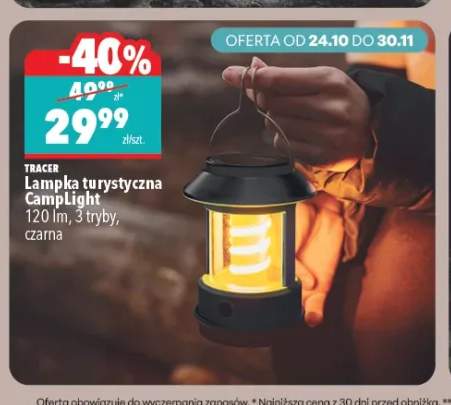 Lampka turystyczna CampLight Tracer