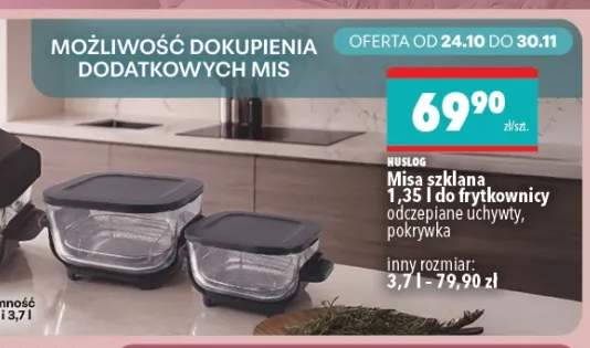 Misa szklana 3,7 l do frytkownicy Huslog +1 wariant