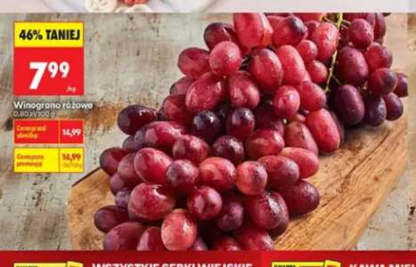 Winogrona różowe