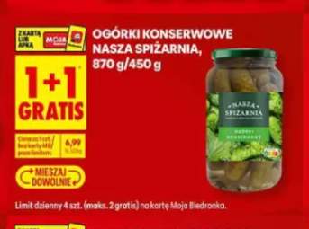 Ogórki konserwowe Nasza Spiżarnia