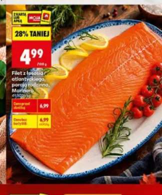 Filet z łososia atlantyckiego porcja rodzinna Marinero