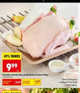 Kaczka świeża bez podrobów Kraina Mięs
