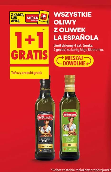 Oliwa z oliwek Virgin Olive Oil Extra Reserve La Española +2 warianty