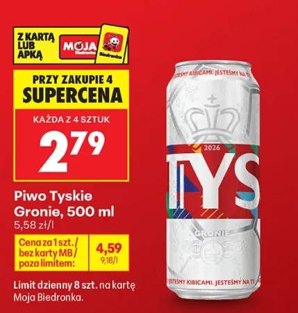 Piwo Tyskie Gronie