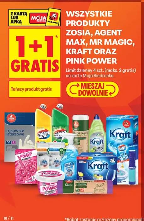 Płyn do WC Agent Max żółty +14 wariantów