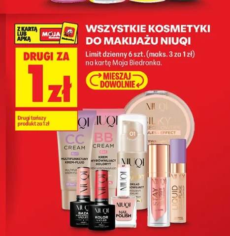Kosmetyki do makijażu Niuqi +9 wariantów