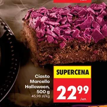 Ciasto Marcello Halloween