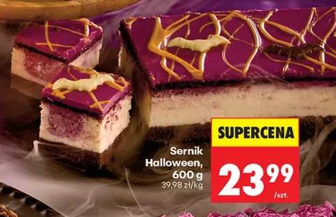 Sernik Halloween