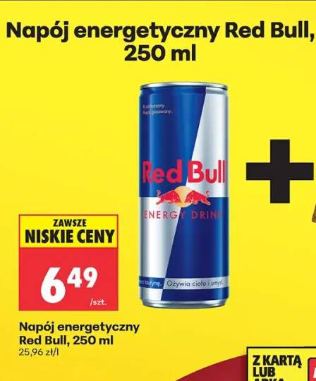 Napój energetyczny Red Bull