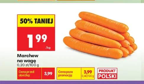 Marchew na wagę