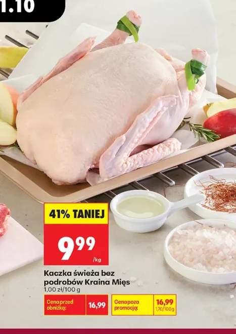 Kaczka świeża bez podrobów Kraina Mięs
