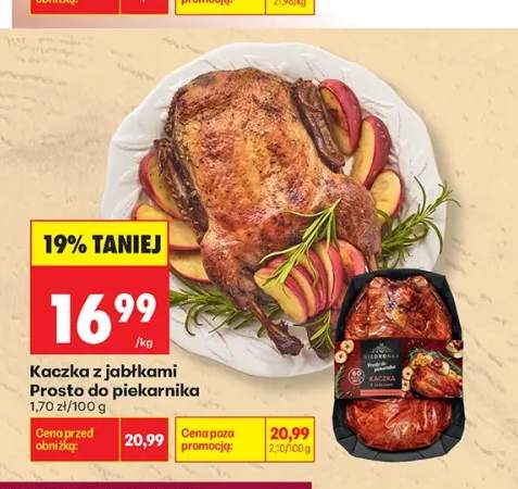 Kaczka z jabłkami Prosto do Piekarnika