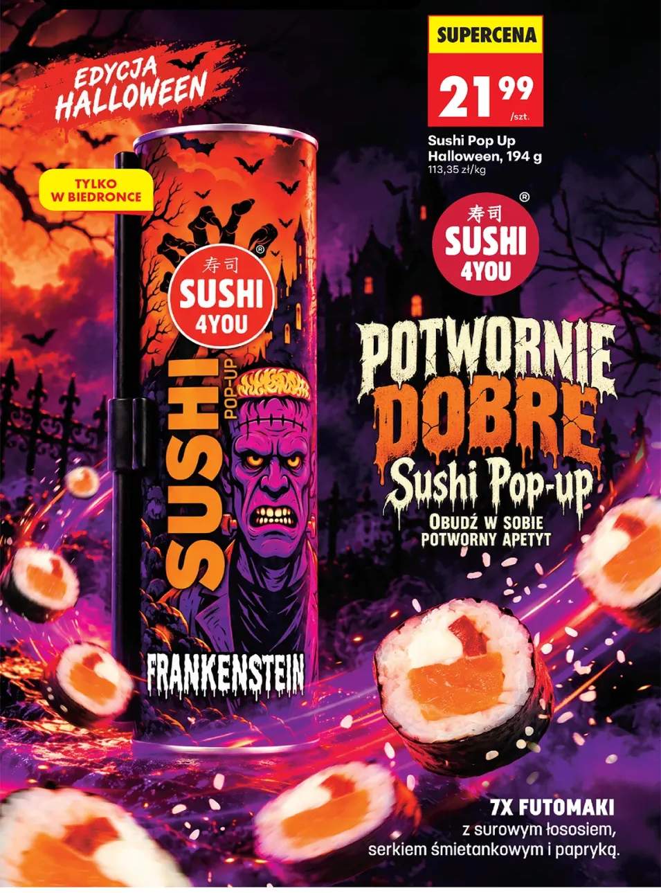 Sushi Pop Up Halloween Sushi 4You
