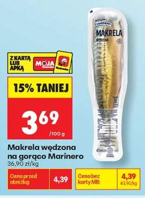 Makrela wędzona na gorąco Marinero