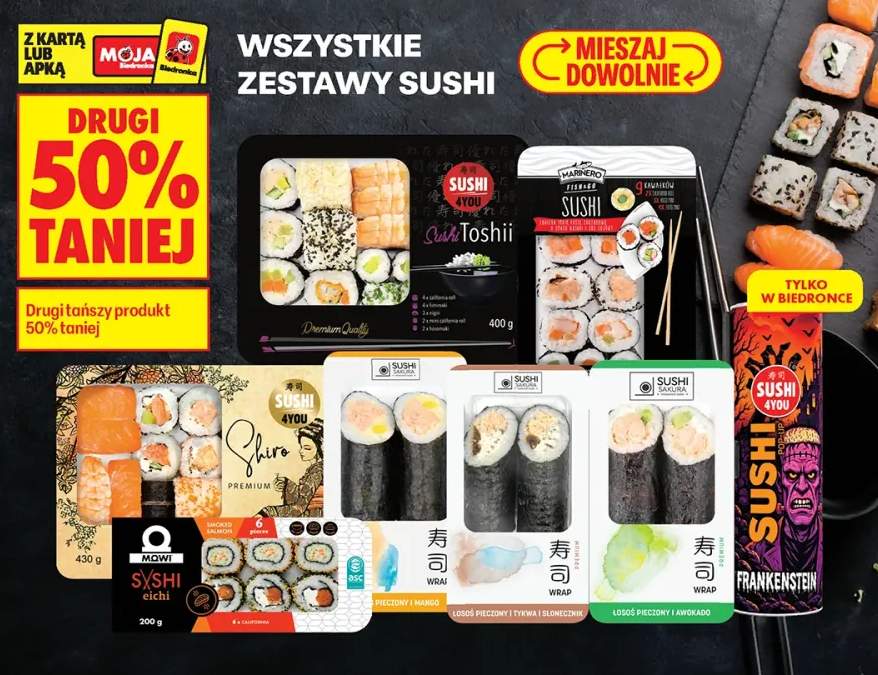 Zestaw sushi Toshii Sushi 4You +8 wariantów