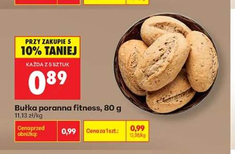Bułka poranna fitness