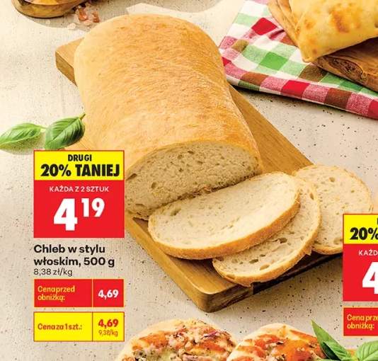 Chleb w stylu włoskim