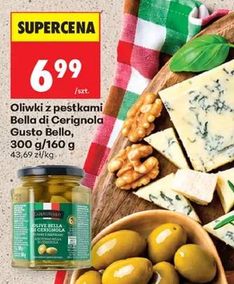 Oliwki z pestkami Bella di Cerignola Gusto Bello