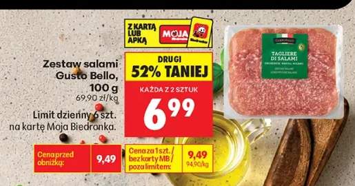 Zestaw salami Gusto Bello