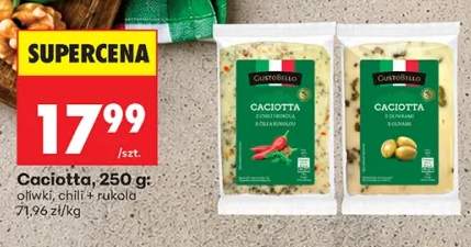 Ser Caciotta chili + rukola Gusto Bello +1 wariant