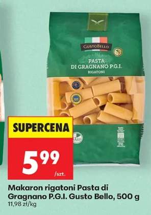 Makaron rigatoni Pasta di Gragnano P.G.I. Gusto Bello