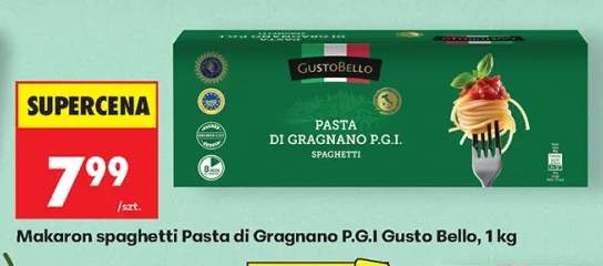 Makaron spaghetti Pasta di Gragnano P.G.I Gusto Bello