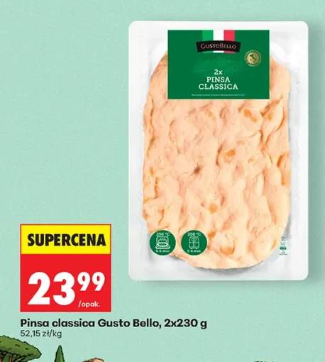 Pinsa classica Gusto Bello 2-pak 230 g