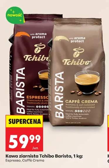 Kawa ziarnista Tchibo Barista Espresso +1 wariant
