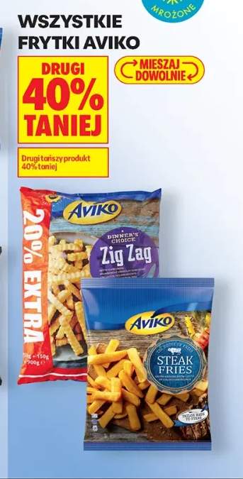 Frytki Aviko +2 warianty