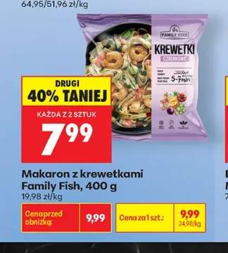 Makaron z krewetkami Family Fish