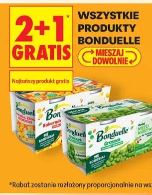 Groszek Bonduelle +2 warianty