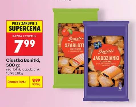 Ciastka szarlotki Bonitki +1 wariant
