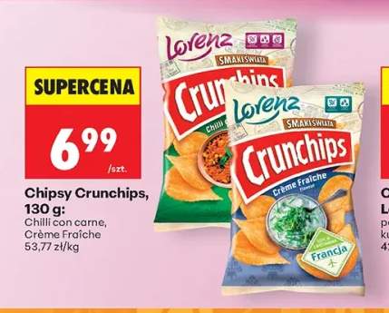 Chipsy Crunchips Chilli con carne Lorenz +1 wariant
