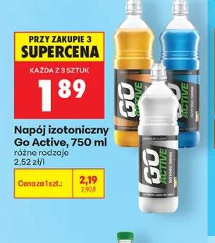 Napój izotoniczny Go Active