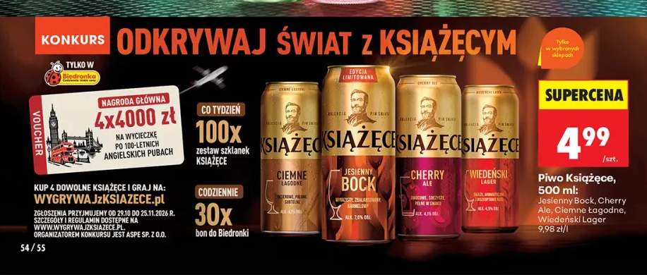 Piwo Książęce Wiedeński Lager +3 warianty