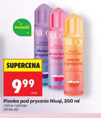 Pianka pod prysznic Niuqi