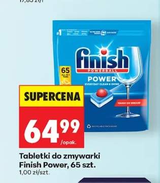 Tabletki do zmywarki Finish Power