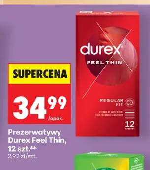 Prezerwatywy Durex Feel Thin 12 szt.