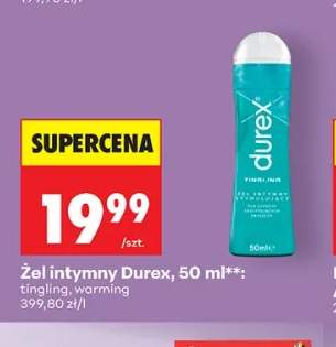 Żel intymny Durex tingling +1 wariant