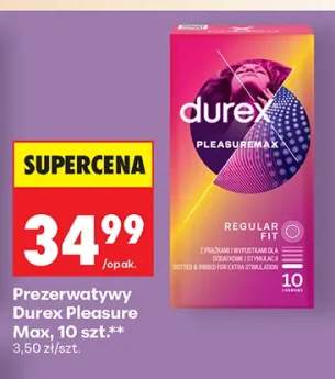 Prezerwatywy Durex Pleasure Max 10 szt.