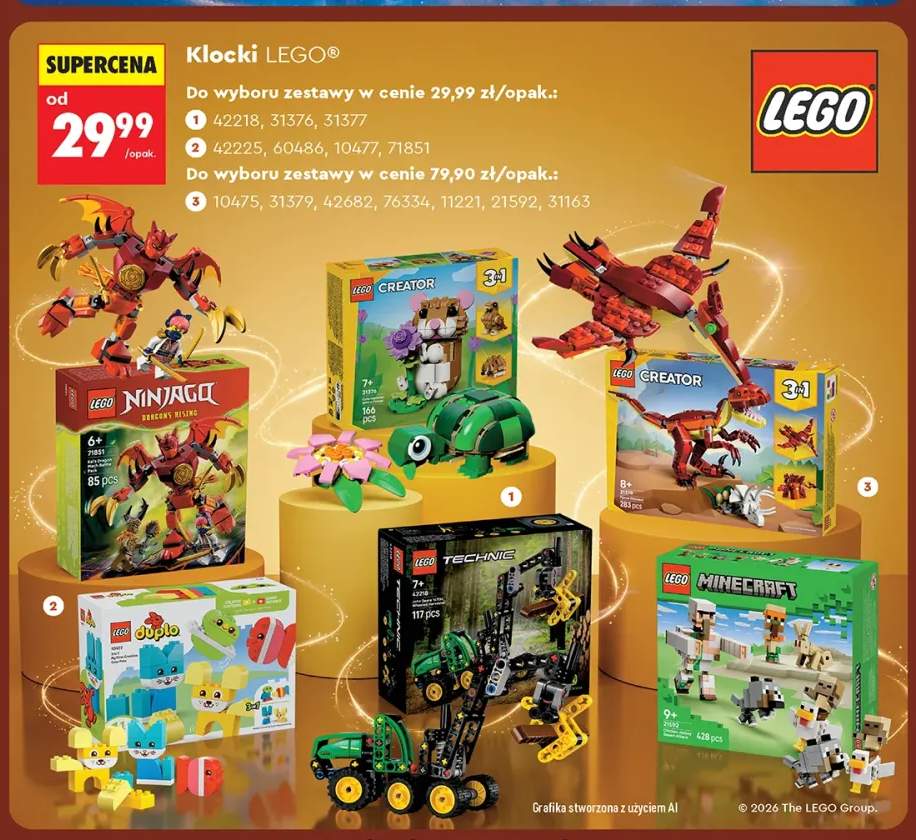 Klocki LEGO 31376 +13 wariantów