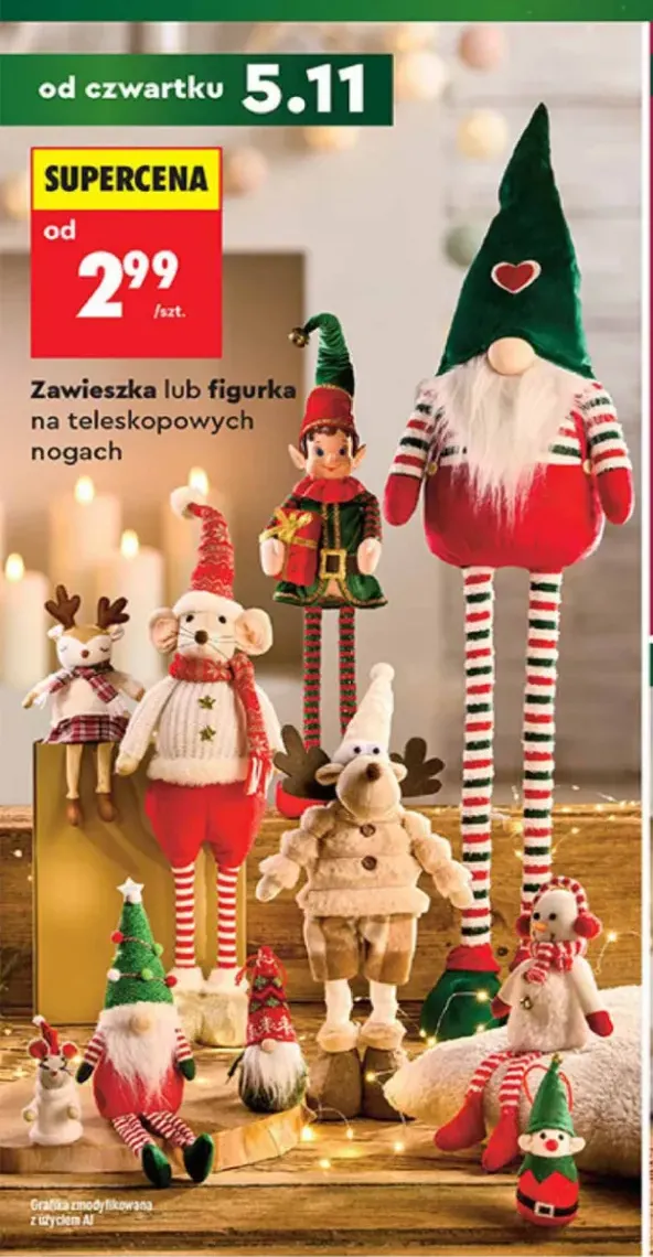 Figurka na teleskopowych nogach +1 wariant