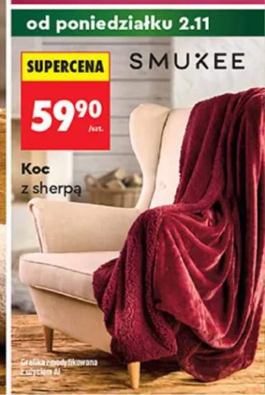 Koc z sherpą Smukee