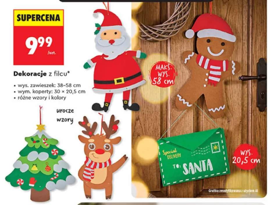 Dekoracje z filcu