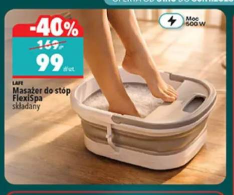 Masażer do stóp FlexiSpa składany Lafe