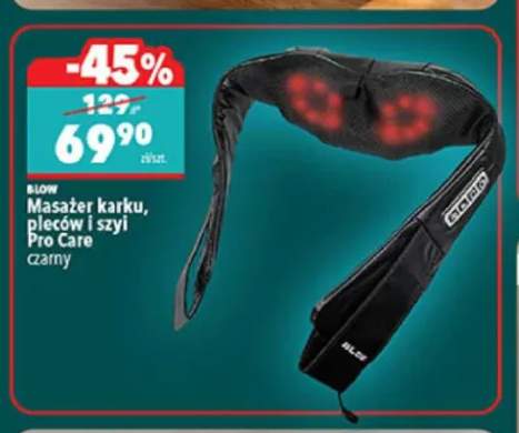 Masażer karku, pleców i szyi Pro Care czarny Blow