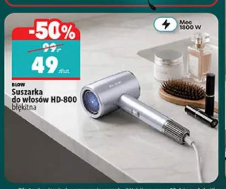Suszarka do włosów HD-800 błękitna Blow