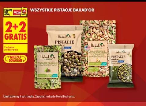 Pistacje Bakad'or +3 warianty