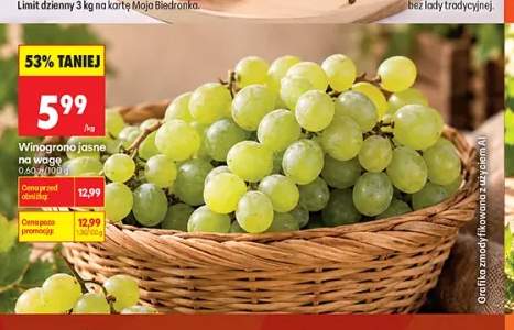 Winogrona jasne