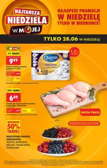 Okładka gazetki Biedronka
